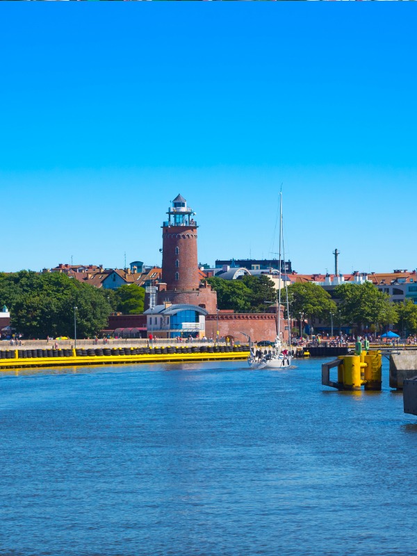 Port i latarnia w Kołobrzegu